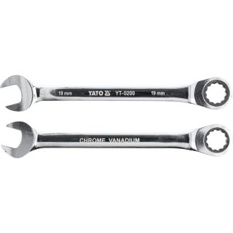 YT-0200 | Csillag-villás racsnis 19-es - YATO