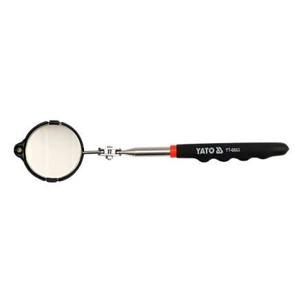 YT-0663 | Tükör  54 mm teleszkópos max. 920 mm lámpával - Yato