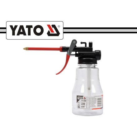 YT-0690 | Olajzó kanna, műanyag 220 ml - fix csővel