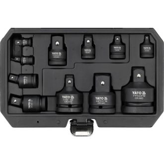   YT-10646 | Adapter készlet 1/4"-3/8"-1/2"-3/4"-1"  11 db-os készlet- gépi - Yato