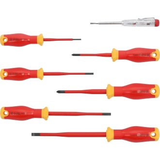   YT-282681 | Csavarhúzó készlet szigetelt VDE 1000V  7 db-os PH+fázisceruza - Yato