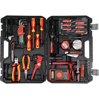   YT-39009 | Szerszámkészlet szigetelt 1000V VDE 68 db-os koffer 1/4" - Yato
