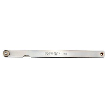 YT-7221 | Hézagmérő készlet 17 lapos 0,02-1,0 mm - Yato