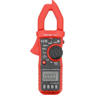   YT-730933 | Multiméter, lakatfogós DC 1000 / AC 750V - Yato